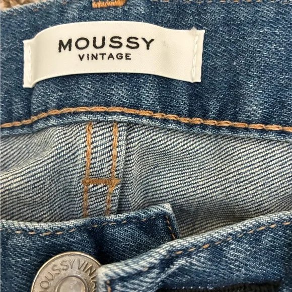 Moussy Vintage Classic Blue Jeans. 31/32 - Picture 6 of 11